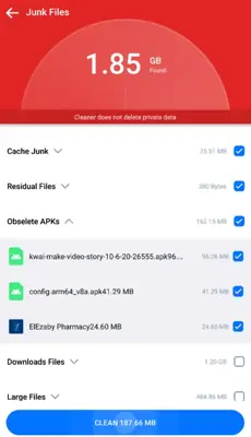 Phone Cleaner & Antivirus android App screenshot 3